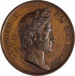 BELGIO - Leopoldo I (1831-1865) - Medaglia - ... 