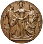 BELGIO - Leopoldo II (1865-1909) - Medaglia ... 