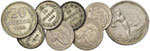 Estere -  - - URSS - Lotto di 8 monete russe ... 