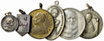 Medaglie -  - - PAPALI - Lotto di 6 medaglie ... 