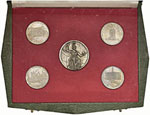Medaglie -  - - Serie di monete in argento ... 