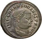 Massimiano Ercole (286-310) - Follis - ... 