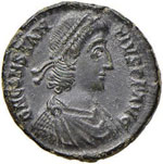 Costanzo II (337-361) - AE 3 - (Sirmiun) - ... 