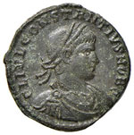 Costanzo II (337-361) - AE 4 - Busto ... 