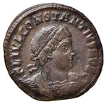 Costanzo II (337-361) - AE 4 - (Antiochia) - ... 