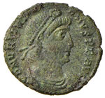 Valentiniano I (364-373) - AE 3 - Busto ... 