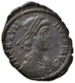 Graziano (367-383) - AE 2 - (Aquileia) - ... 