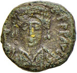 Tiberio II (578-582) - Decanummo - (Catania) ... 