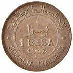 Somalia - Besa - 1913   - CU R ... 
