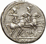 PLUTIA - C. Plutius (121 a.C.) - ... 