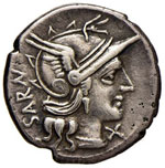 ATILIA - M. Atilius Saranus (148 a.C.) - ... 