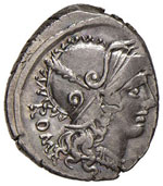 CARISIA - T. Carisius (46 a.C.) - Denario - ... 