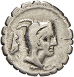 PAPIA - L. Papius (79 a.C.) - Denario ... 