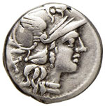 RENIA - C. Renius (138 a.C.) - Denario - ... 
