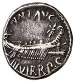 MarcAntonio († 30 a.C.) - Denario - ... 