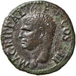 Agrippa († 12 a C.) - Asse - Testa a s. ... 