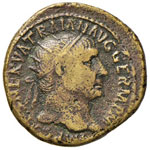 Traiano (98-117) - Dupondio   - (AE g. 12,1)
