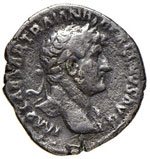 Adriano (117-138) - Denario   - (AG g. 2,84)