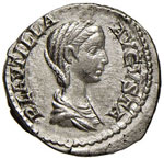 Plautilla (moglie di Caracalla) - Denario - ... 