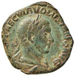 Volusiano (251-253) - Sesterzio   - (AE g. ... 