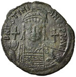 Giustiniano I (527-565) - Follis - ... 