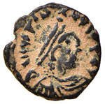 Giustiniano I (527-565) - Pentanummo   - (AE ... 