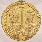 Basilio I e Costantino (868-870) - Solido - ... 