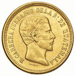 GUATEMALA - Repubblica - 5 Pesos - 1869   - ... 
