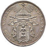 BOLOGNA - Sede Vacante (1823) - Mezzo scudo ... 