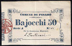 STATO PONTIFICIO - Comune di Pesaro (1849) - ... 