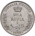 Somalia - Rupia - 1912   - AG R ... 