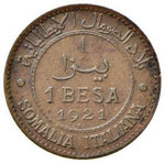 Somalia - Besa - 1921   - CU Pag. ... 
