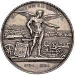 SVIZZERA - NEUCHATEL - Medaglia - 1794-1894 ... 