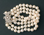 Gioielli - Bracciale di perle a quattro fili ... 