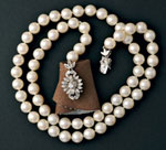 Gioielli - Collana di perle con susta a ... 