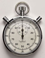 Orologi - Cronometro da tasca in acciaio ... 