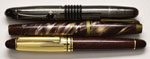 Penne - Lotto di tre penne stilografiche: ... 