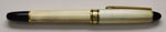 Penne - Penna stilografica in metallo dorato ... 