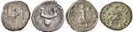 Imperiali - Lotto di 4 denari: MarcAntonio, ... 