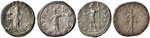 Imperiali - Lotto di 4 denari: Traiano, ... 