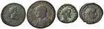 Provinciali - Lotto di 4 monete: Gordiano ... 