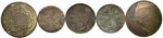 Estere - TURCHIA   -  Lotto di 5 monete