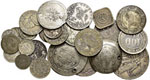 Estere - Lotto di circa 25 monete in argento ... 