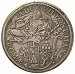 ROMA - Alessandro VII (1655-1667) - Piastra ... 