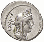 FABIA - C. Fabius C. f. Hadrianus (102 a.C.) ... 