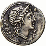HERENNIA - M. Herennius (108-107 a.C.) - ... 