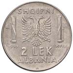 Albania - 2 Lek - 1939 XVIII   - ... 