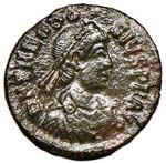 Teodosio I (379-395) - AE 4 - (Siscia) - ... 