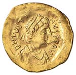 Giustino I (518-527) - Tremisse - Busto ... 