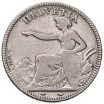 SVIZZERA - Confederazione - 2 Franchi - 1850 ... 